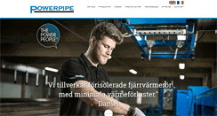 Desktop Screenshot of powerpipe.se