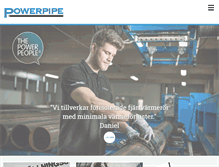 Tablet Screenshot of powerpipe.se